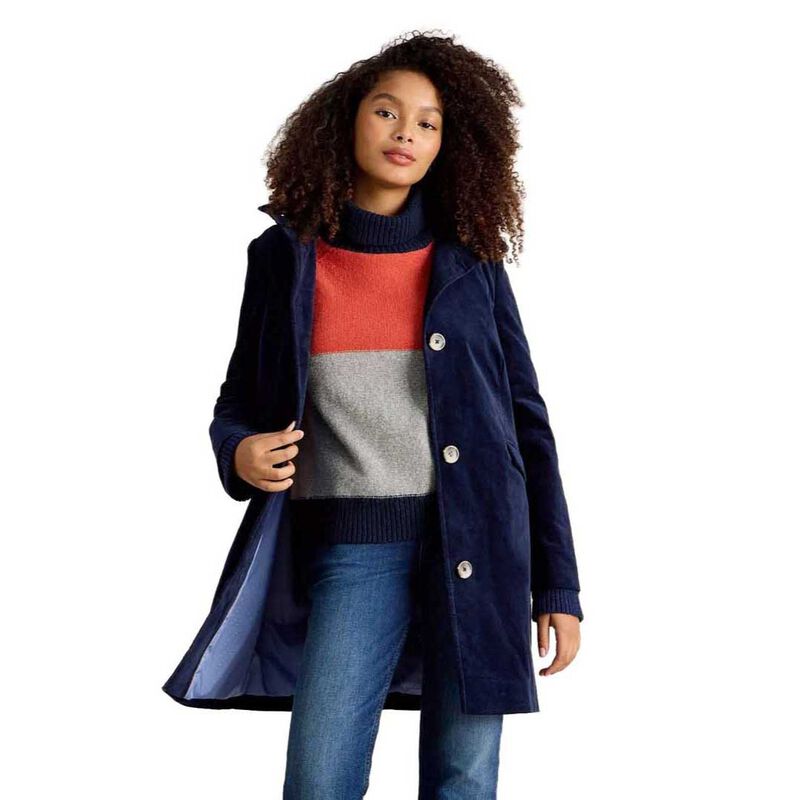 White Stuff Karla Velvet Coat image number 0